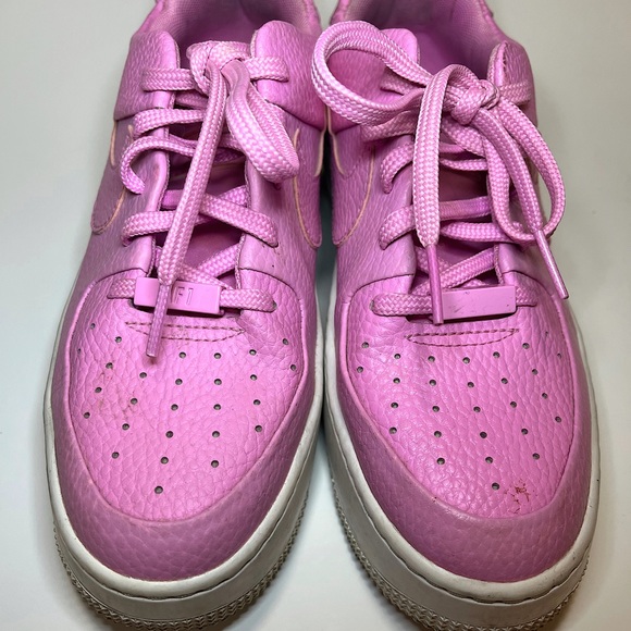 AIRFORCE 1s sage low “psychic pink” Platforms! - Picture 2 of 5